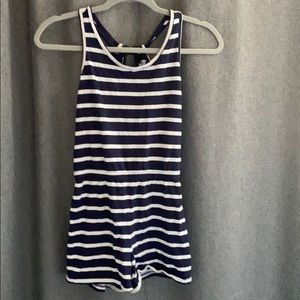 🦋Striped romper